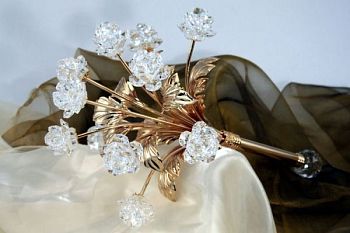 CTF, букет золотой, длина 35 см, цвет золото