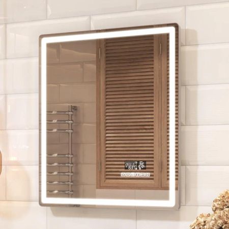 Зеркало VIGO Geometry Media voice 600, артикул 044