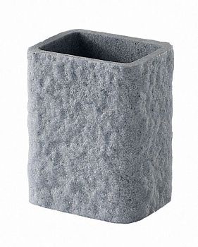 Gedy Aries, настольный стакан, цвет серый