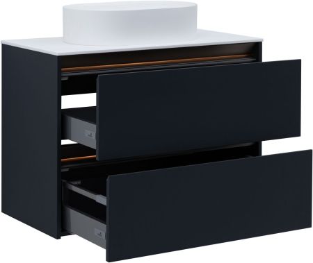 Тумба под раковину Allen Brau Activity 90 1.34013.AM антрацит матовый/олива браш, артикул 1.34013.AM