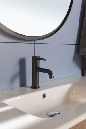 Смеситель для раковины Allen Brau Priority 5.31001-31 черный матовый, артикул 5.31001-31