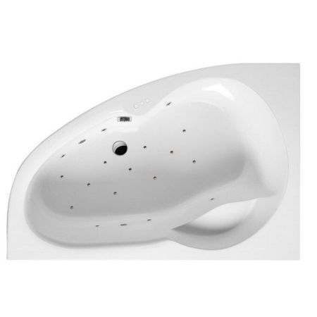 Ванна EXCELLENT Newa 160x95 (левая) "RELAX" (хром), артикул WAEX.NEL16.RELAX.CR