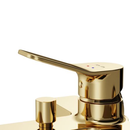F85A10099 X-Joy, смеситель д/ванны/душа, золото, артикул F85A10099