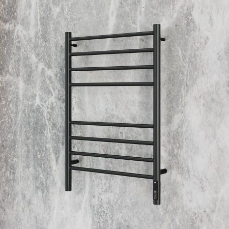 Полотенцесушитель электрический Terminus Аврора П8 50х80 КС, черный муар, артикул 4670078542953