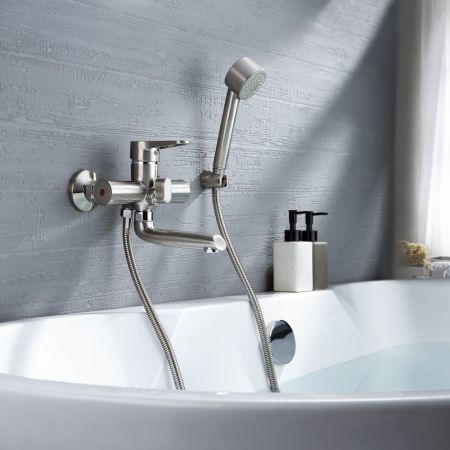 Смеситель для ванны G.Lauf NUD3-A045KH, сатин