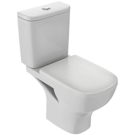 UJX102-00 Чаша напольного унитаза STRUKTURA без обода ,64*34 см, белый, артикул UJX102-00