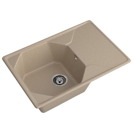 Кухонная мойка GranFest UNIQUE 740L, песочный, артикул U-740L песочный