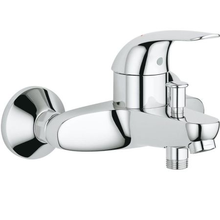 Смеситель для ванны с душем  GROHE EUROECO 32743000 (хром, L-16), шт, артикул 32743000