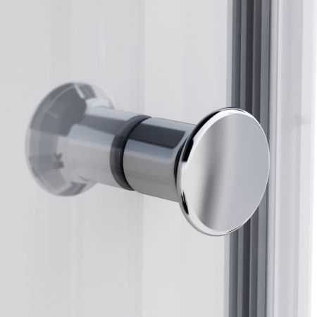 Душевой уголок Agger A01-080MCR/G 80x80 профиль Хром стекло матовое, артикул A01-080MCR/G