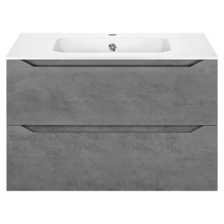 Тумба под раковину Vincea Norma VMC-2N800BT подвесная Beton, артикул VMC-2N800BT
