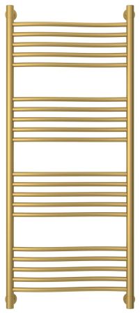 Полотенцесушитель водяной "ФЛЮИД+" 1200х500 (Матовое ЗОЛОТО), артикул 032-0222-1250