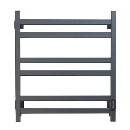 Полотенцесушитель электрический (лесенка) Тругор Пэк сп 21 кв 60х50 см, графит, артикул ПЭК сп 21кв/6050графитВГП