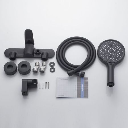 Смеситель для душа Shevanik S4716H, черный