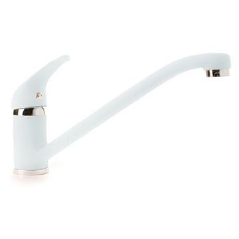 Смеситель для кухни GranFest 1023, иней