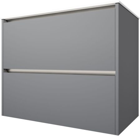 Тумба под раковину Allen Brau Activity 80 1.34012.PGM платина матовый/олива браш, артикул 1.34012.PGM