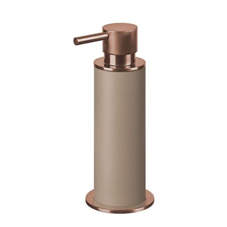 ADJ Диспенсер для жидкого мыла, D7xH19см., цвет: copper/капучино, артикул 4980.copper/04