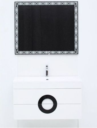 Тумба с раковиной De Aqua Форма 90 белый, артикул 00212700