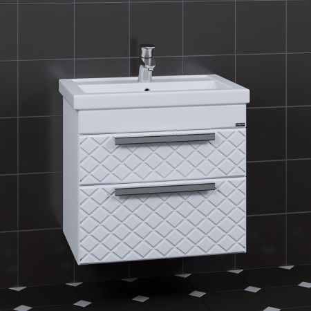 Тумба для умыв. "Калипсо-60" NEW 2 ящ подвес. (ум. Фостер 60), артикул 217009лN