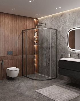 MOLVENO-RH-1-120/90-C-GM-IV Душевой уголок