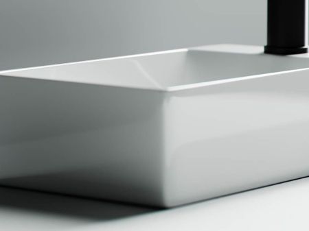 Умывальник подвесной прямоугольный (отверстие под смеситель R) Element 375*215*100мм CN5007, артикул CN5007