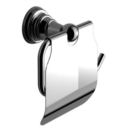 Держатель DIAMOND туалетной бумаги с крышкой, латунь, хром, Sapho, артикул 1317-17