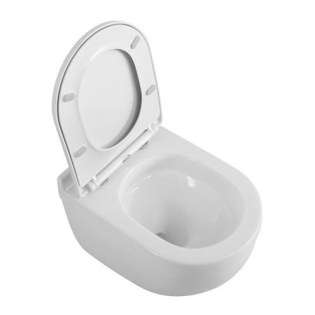 SENSO-TOR Чаша унитаза подвесного безободкового, смыв TORNADO BB017CH-TOR, артикул BB017CH-TOR