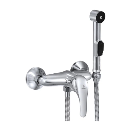 Гигиенический душ со смесителем Славен СЛ-ОД-В41, хром, артикул СЛ-ОД-В41