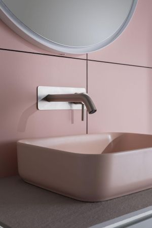 Раковина накладная Allen Brau Fantasy 50 4.11021.SM розовый, артикул 4.11021.SM