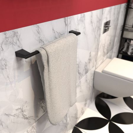 Полотенцедержатель FIXSEN TREND FX-97801, черный, артикул FX-97801