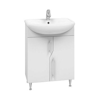 Тумба с раковиной напольная VIGO Grand tn.GRA.BAL.55.2D, 55 см