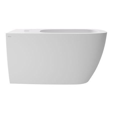 Биде, Alice, Wunder, тип установки-подвесной, ширина, мм-360, глубина, мм-530, высота, мм-285, форма чаши-прямоугольная, отверстия для смесителя-1, материал-керамика, вид грязеотталкивающего покрытия-Aliglaze+, крепления в комплекте, без сливного механизм, артикул 45010101SET