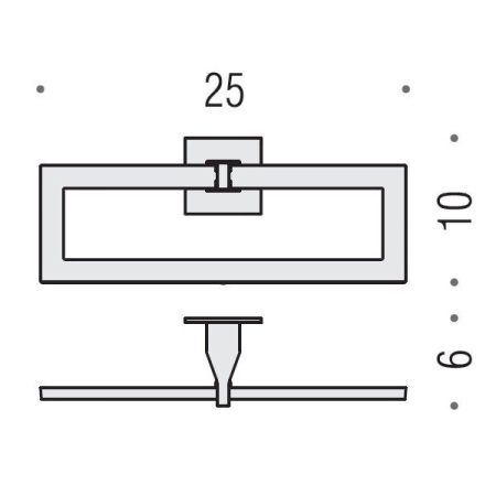 Colombo Forever Полотенцедержатель - кольцо, цвет: хром, артикул B2931.CR