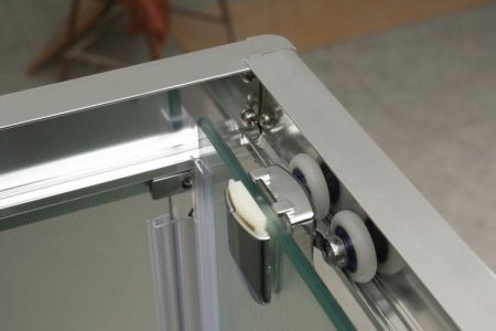 Душевой уголок BELBAGNO UNIQUE-AH-1, артикул UNIQUE-AH-1-110/125-100-M-Cr