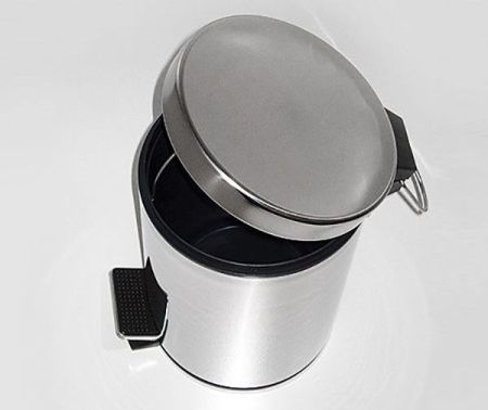 Ведро для мусора WasserKRAFT K-633 Хром