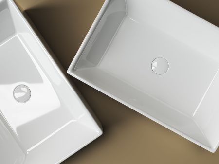 Умывальник чаша накладная прямоугольная Element 590*390*160мм CN5013 Умывальник чаша накладная прямоугольная Element 590*390*160мм CN5013