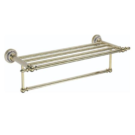 Полка для полотенец Savol S-06844B, золото, артикул S-06844B