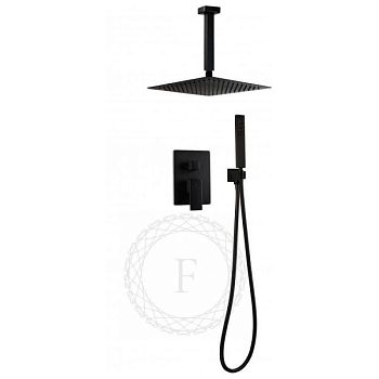 Душевая система встраиваемая FILARETE Fing FL1044BL, черный