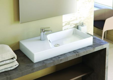 Раковина JACOB DELAFON RYTHMIK EXP112-00 (подвесная, (80*37), белый), шт, артикул EXP112-00