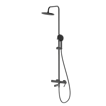Душевая система со смесителем DQ Bonn графит (DA1703706)