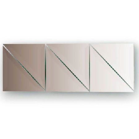 Зеркало Evoform Refractive 15х15 без подсветки