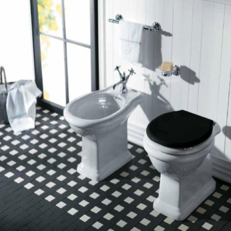 SIMAS Lante Унитаз напольный с горизонтальным сливом 38,5х53см цвет белый