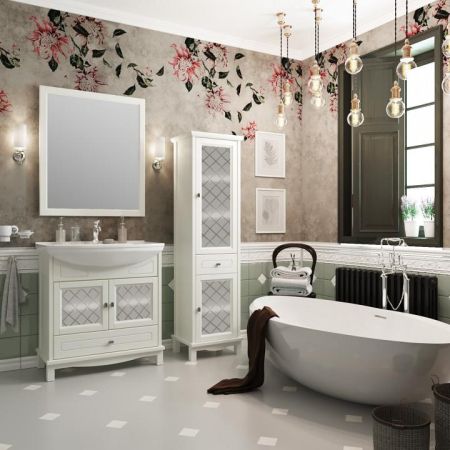 Мебель для ванной Омега 75 Opadiris Слоновая кость, артикул 