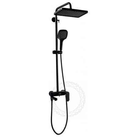 Душевая система FILARETE Retta FL2030BL, черный