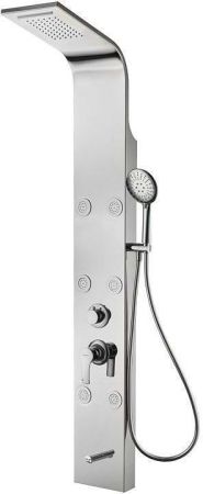 Душевая панель Galaxy Shine с гидромассажем и изливом, артикул AP40-01