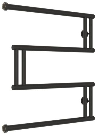 Полотенцесушитель водяной High-Tech model "M+" 600х600 (МУАР Темный Титан)