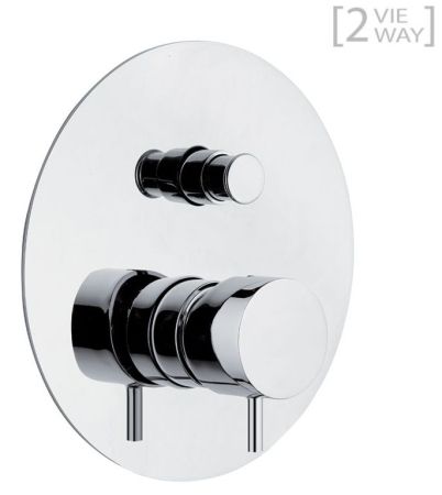 Daniel Tokyo, встраиваемый смеситель для душа с дивертером на 2 выхода, цвет хром