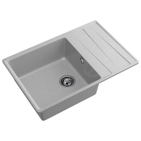 Кухонная мойка GranFest LEVEL 760L, серый, артикул LV-760L серый