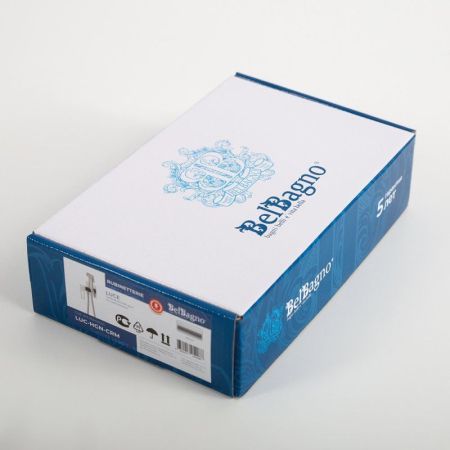 LUCE Гигиенический душ со смесителем, хром LUC-HGN-CRM, артикул LUC-HGN-CRM