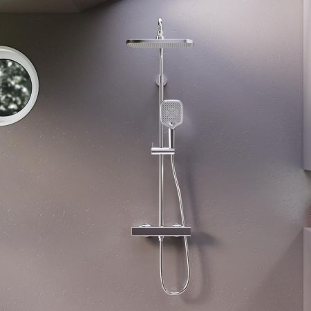 953800000 Gala душевая система с душевым ТМС смесителем, хром, артикул 953800000