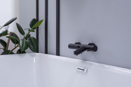 Смеситель для ванны с душем Paffoni Light LIG022NO, артикул LIG022NO